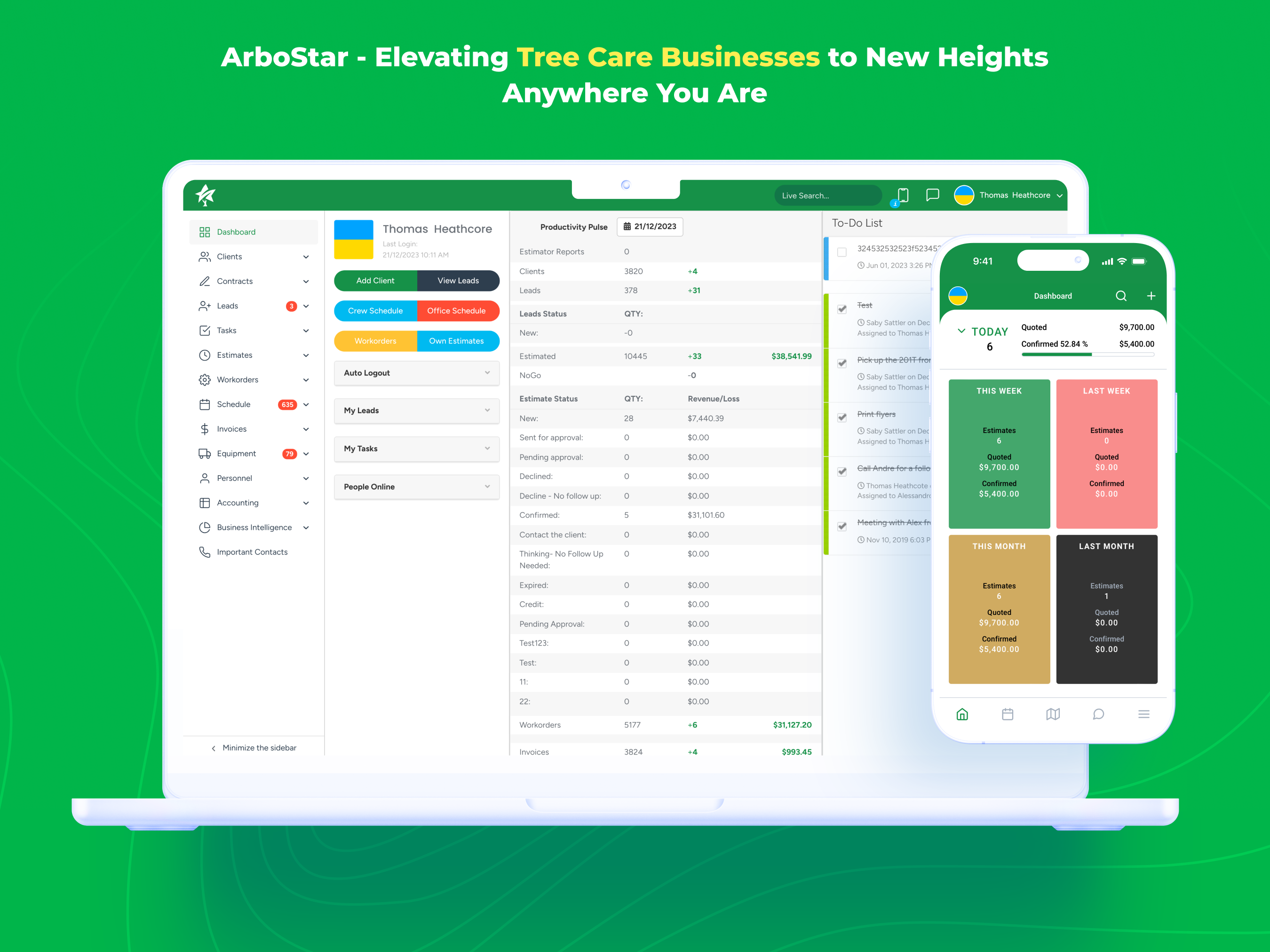 ArboStar Software - ArboStar - Elevating Tree Care Businesses to New Heights Anywhere You Are