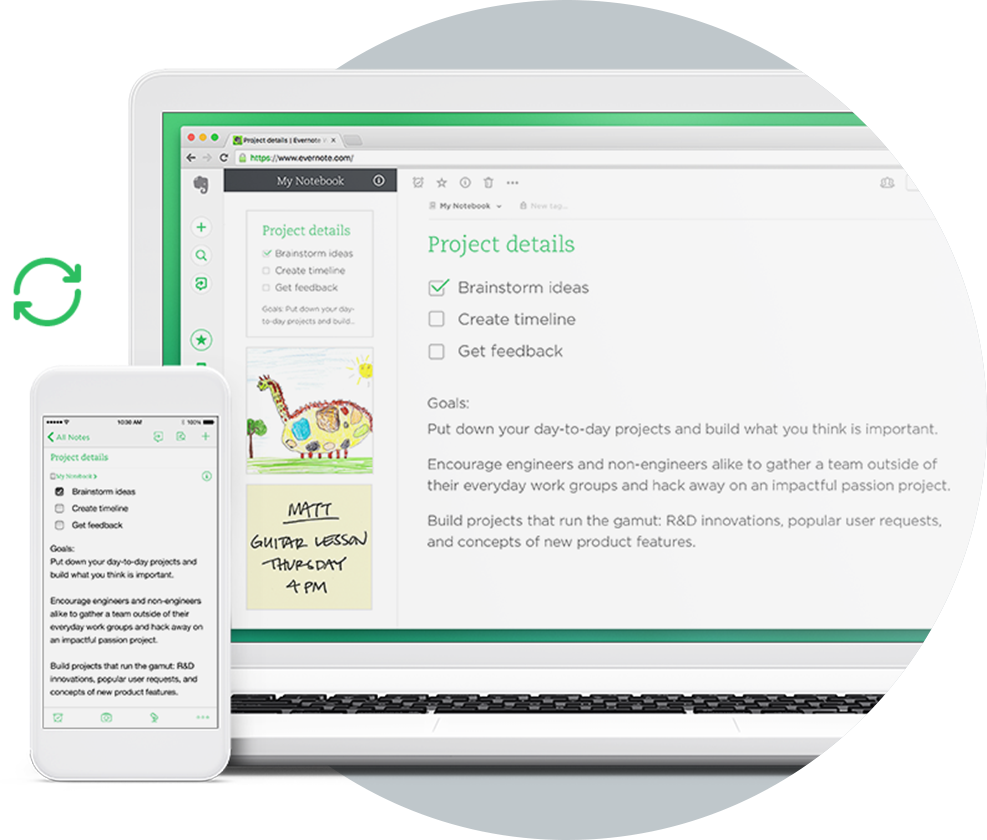 manage evernote subscription