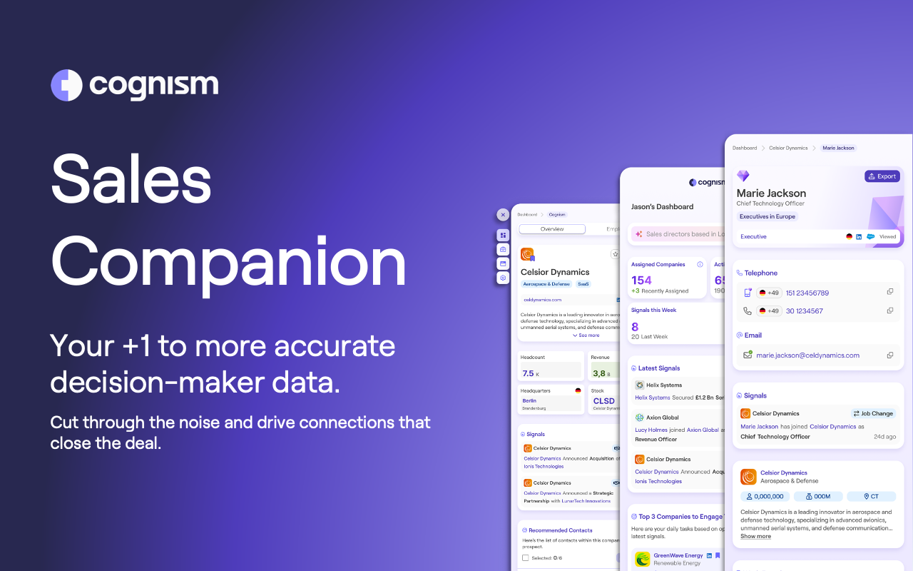Cognism Software - 1