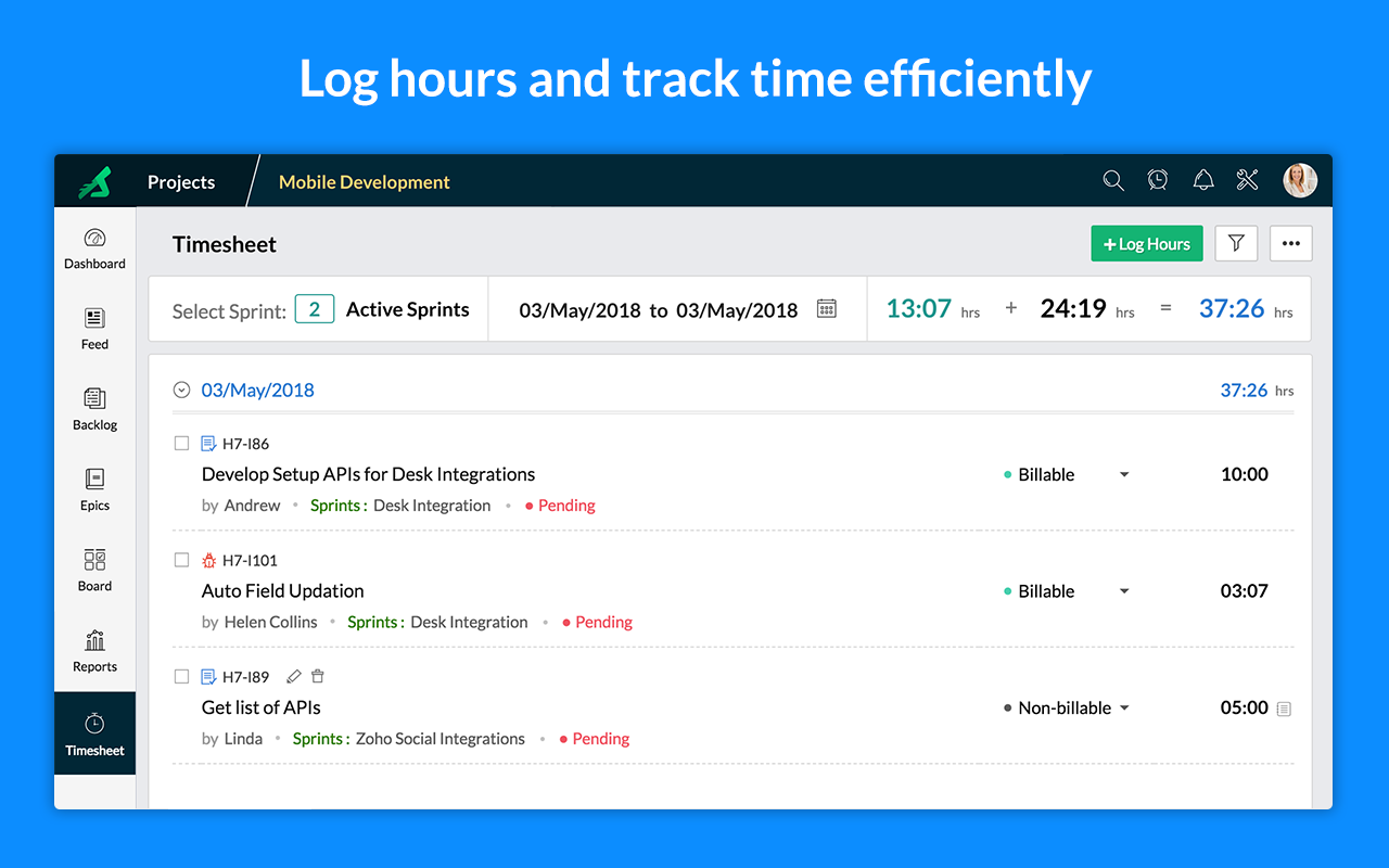 Zoho Sprints Software - 6