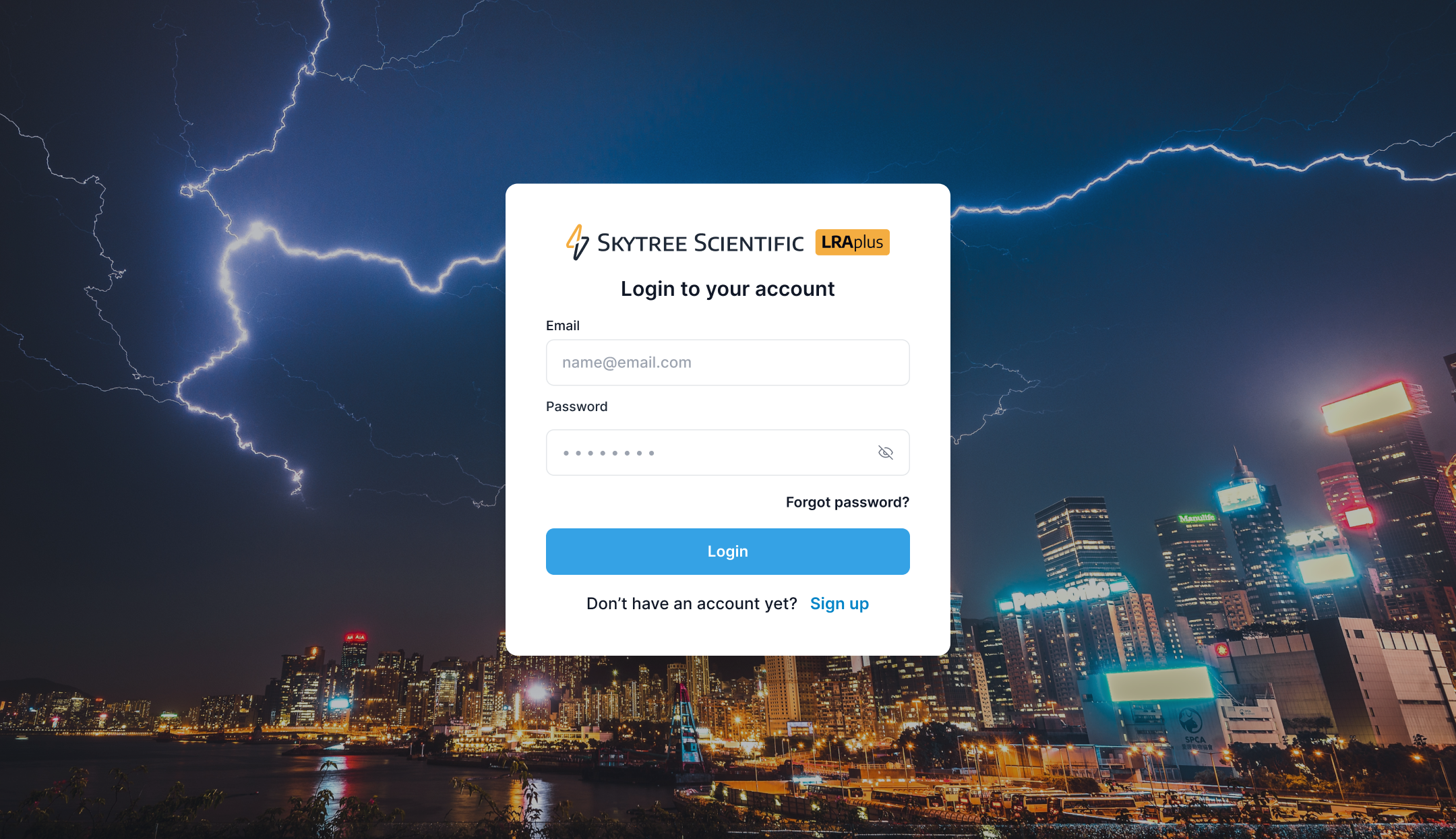 LRA Plus Software - LRA Plus login