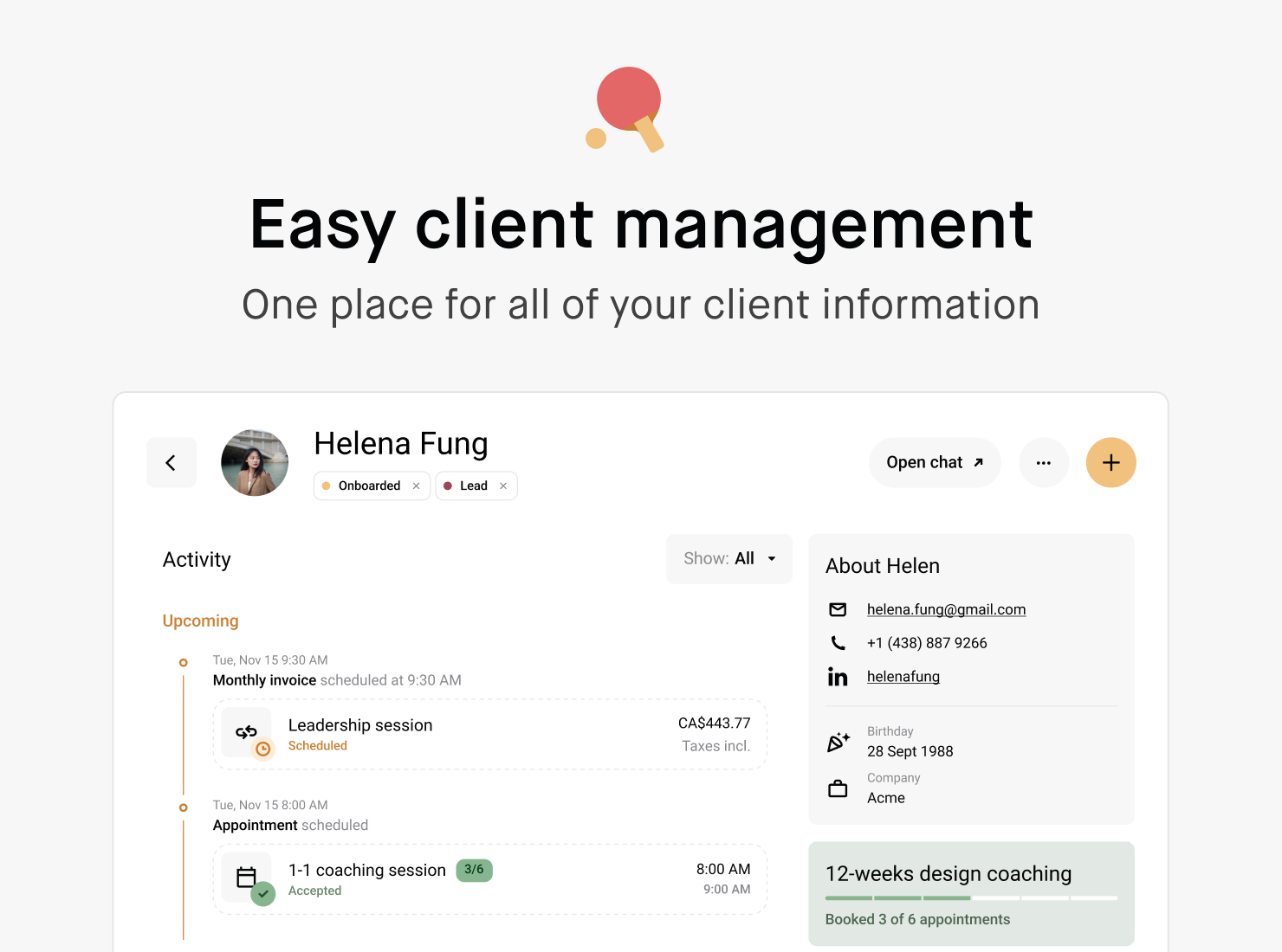 Practice Software - Easily manage your entire client relationships