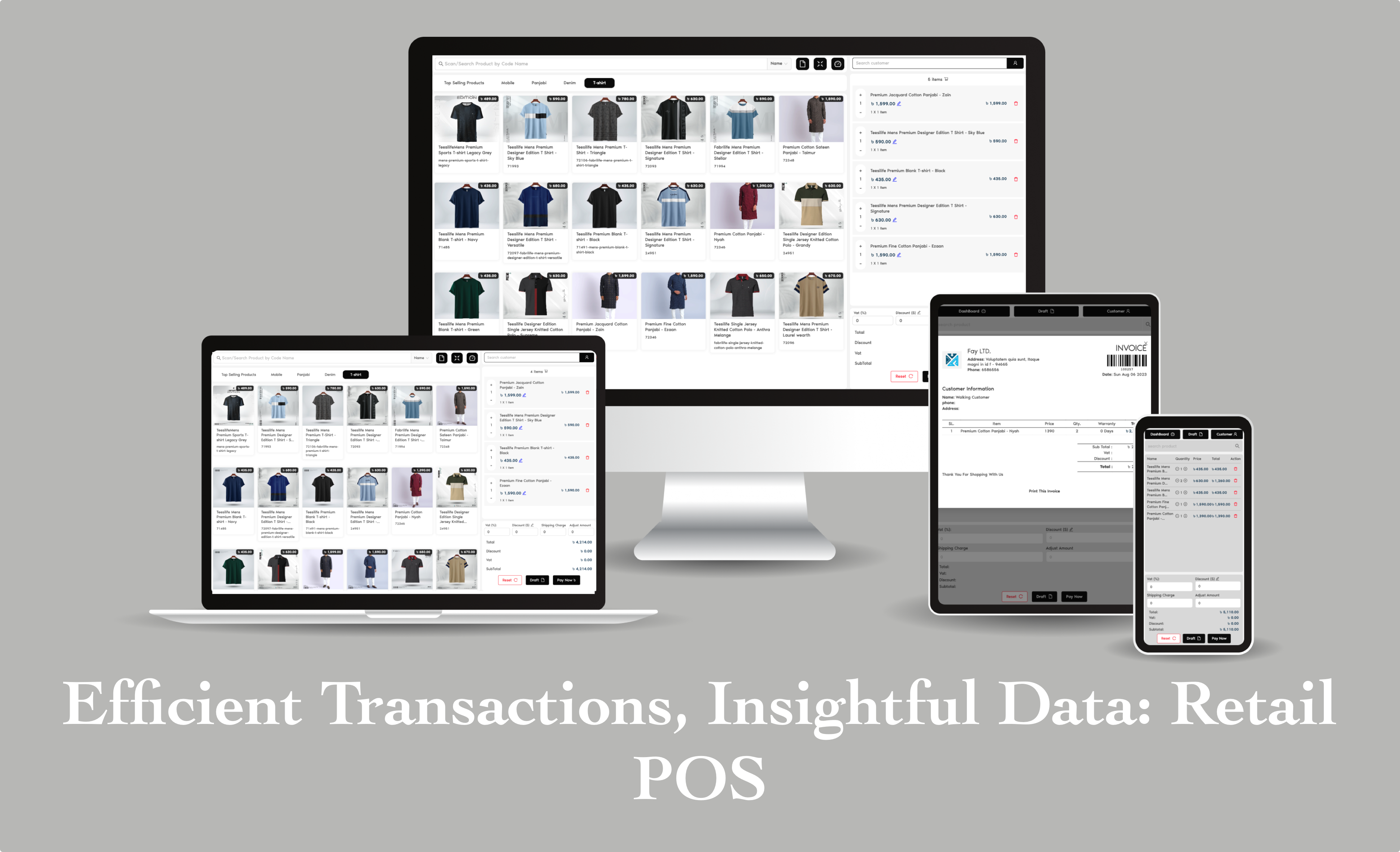 Efficient Transactions, Insightful Data: Retail POS