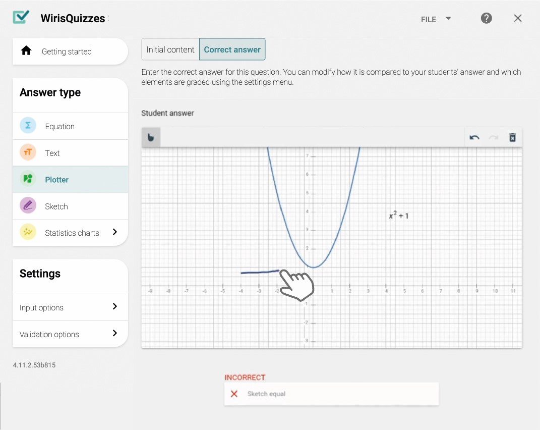 WirisQuizzes screenshot