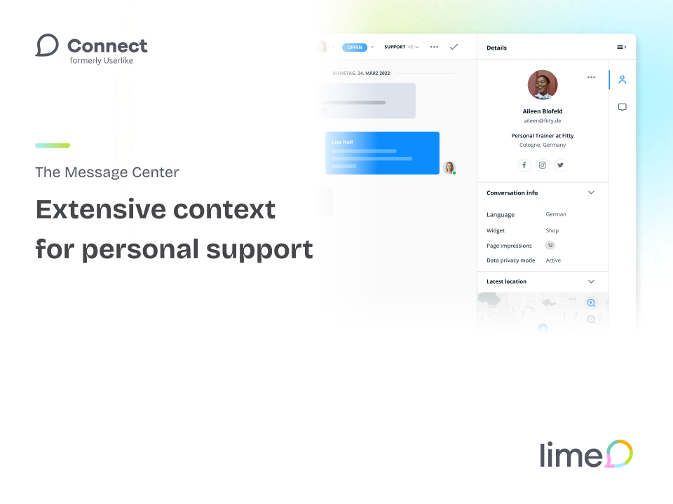 Lime Connect Software - The Message Center