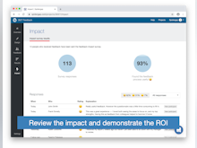 Spidergap Software - Review the impact and demonstrate the return-on-investment