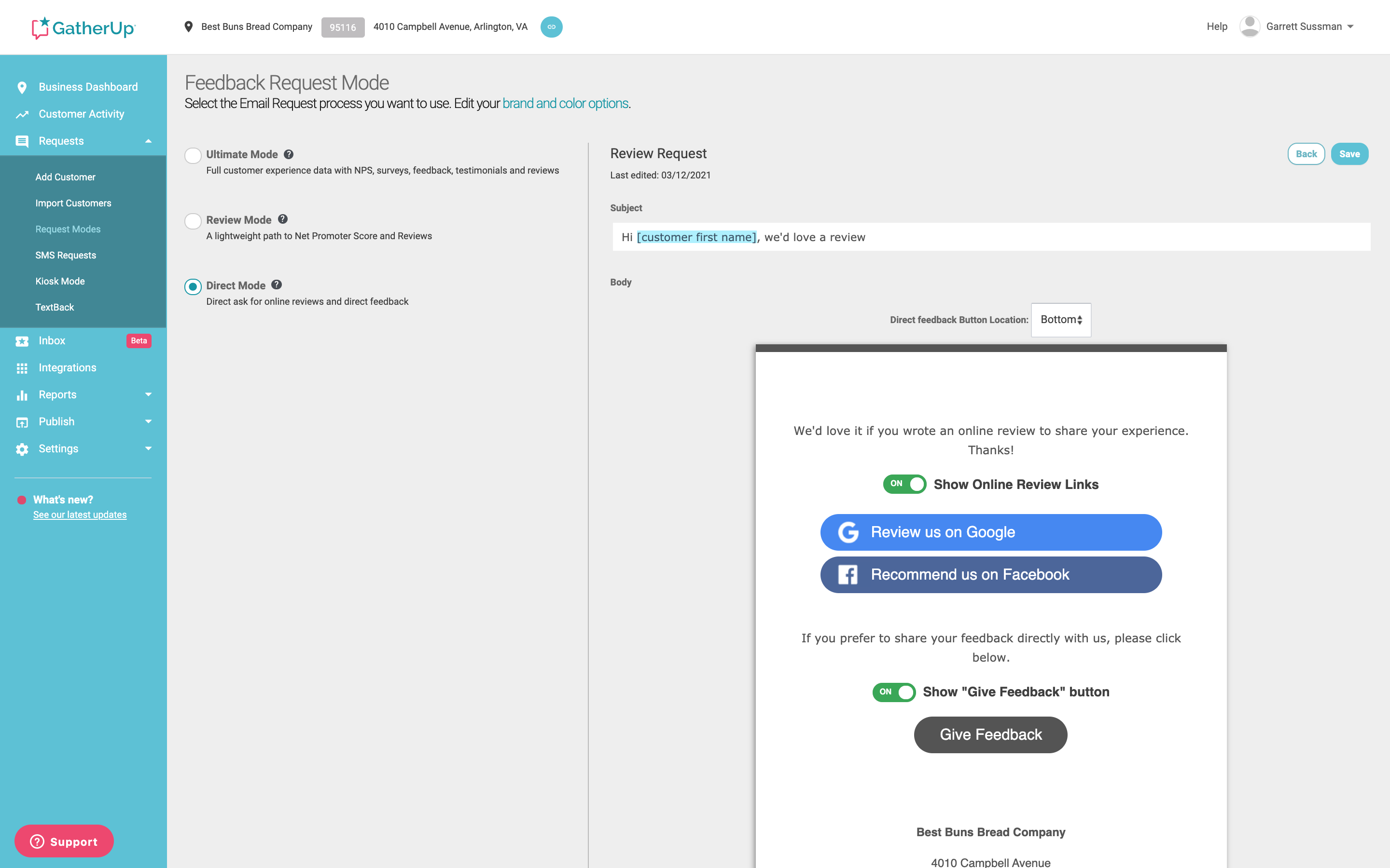 Reviews Request | Email Template-thumb