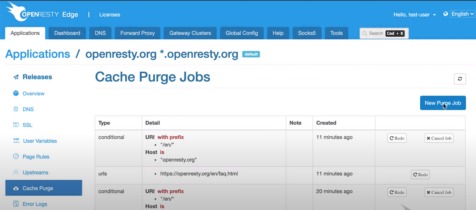 OpenResty cache overview