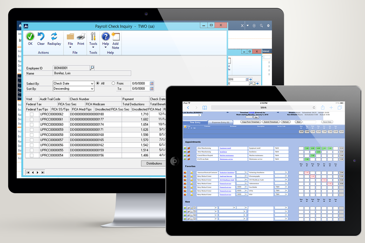 Submit and approve timesheets or expenses at any time and from anywhere
