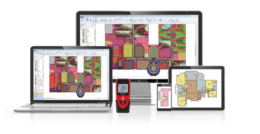 MeasureSquare Software - MeasureSquare Suite with desktop and mobile sync