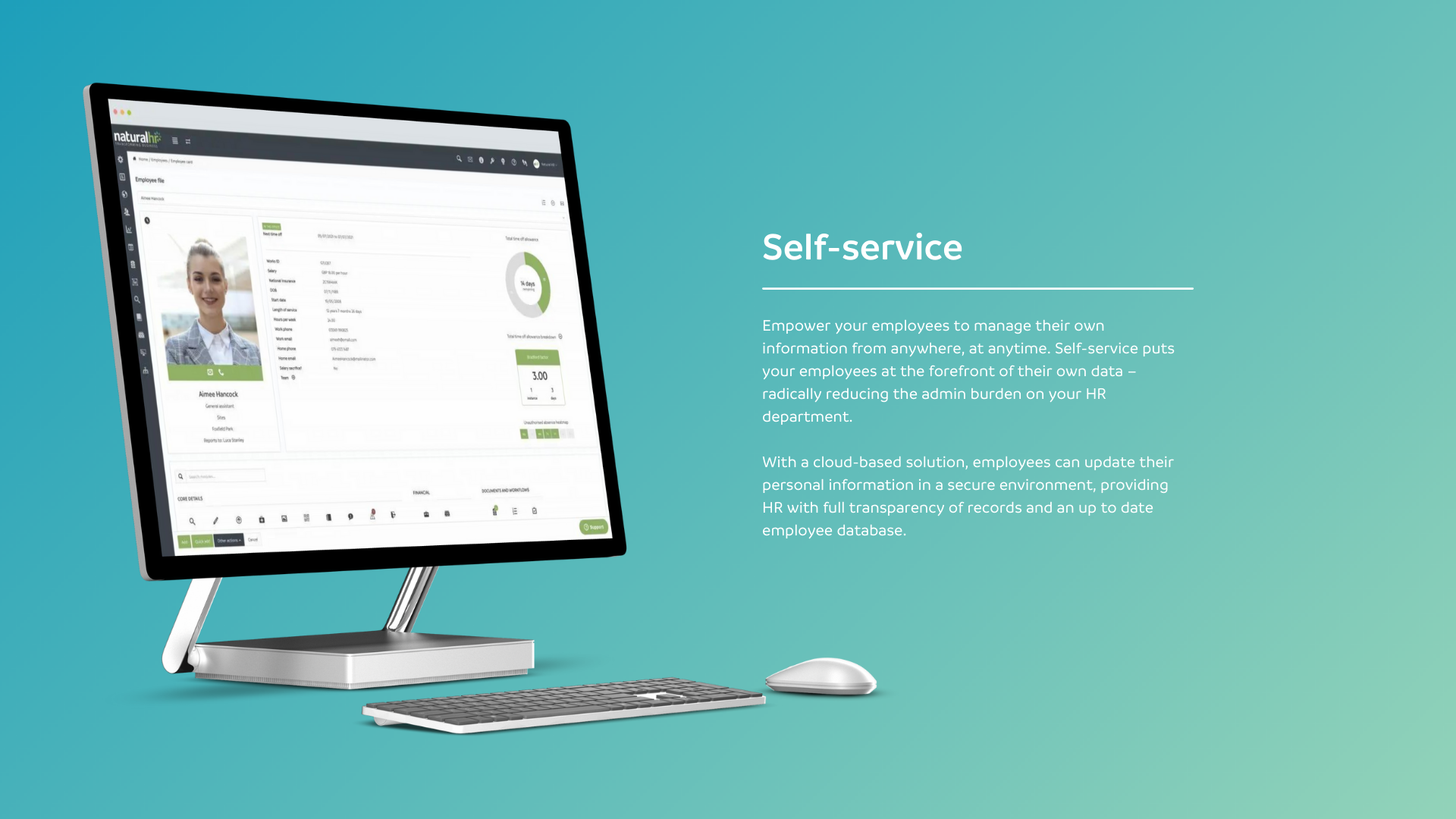 Natural HR Software - Empower your employees to manage their own information from anywhere, at anytime.