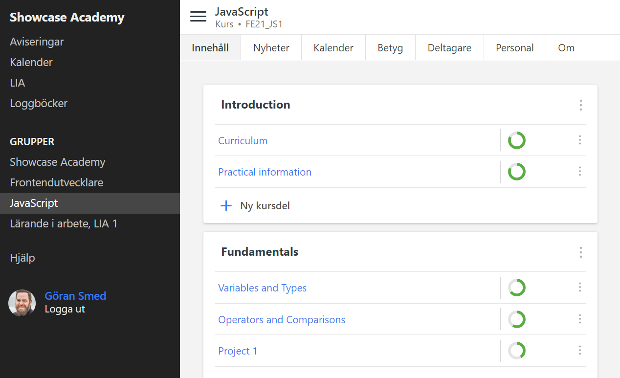 Learnpoint Software - Learning content