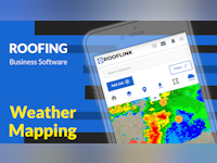 ROOFLINK Software - NOAA Weather Alerts, Mapping and Reports are included. No 3rd party integrations required. No additional costs.