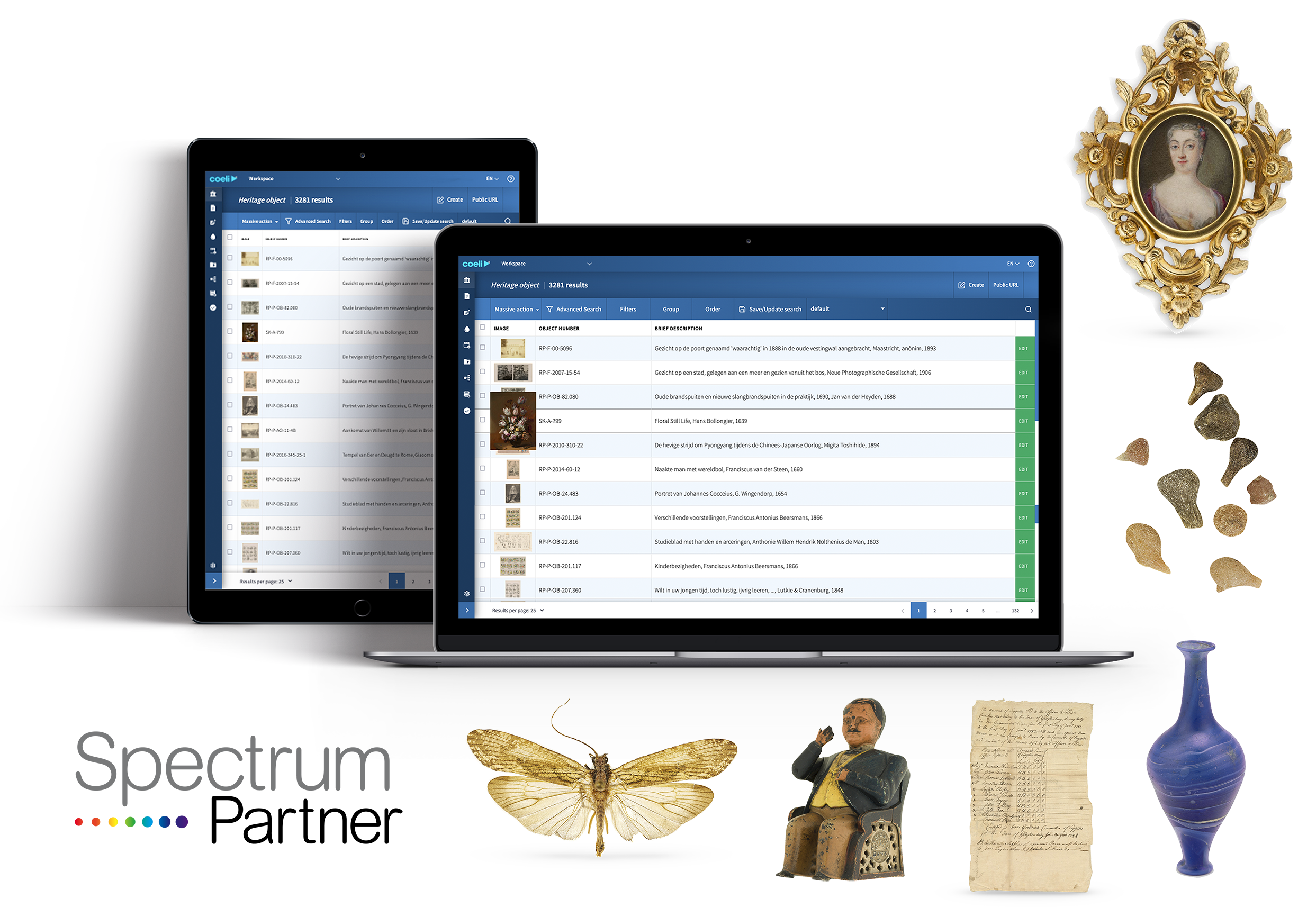 Coeli screenshot: Coeli collection details