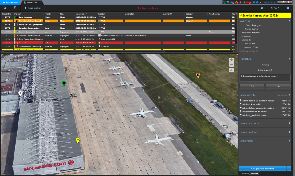 Mission Control Software - Incident monitoring and Situational intelligence in a common operating pane.