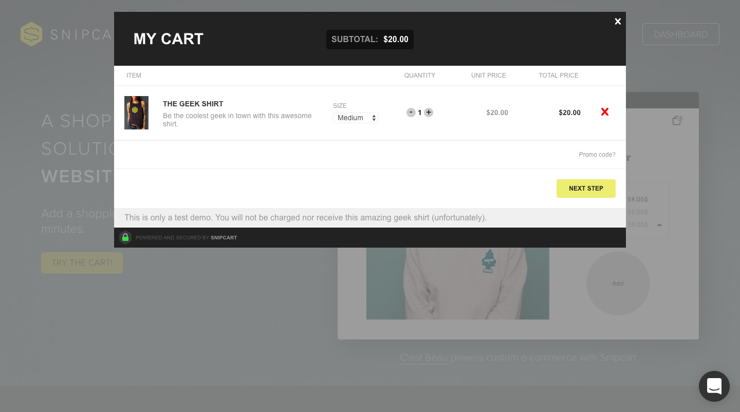 Add a Shopping Cart to Any Website in Minutes - Snipcart