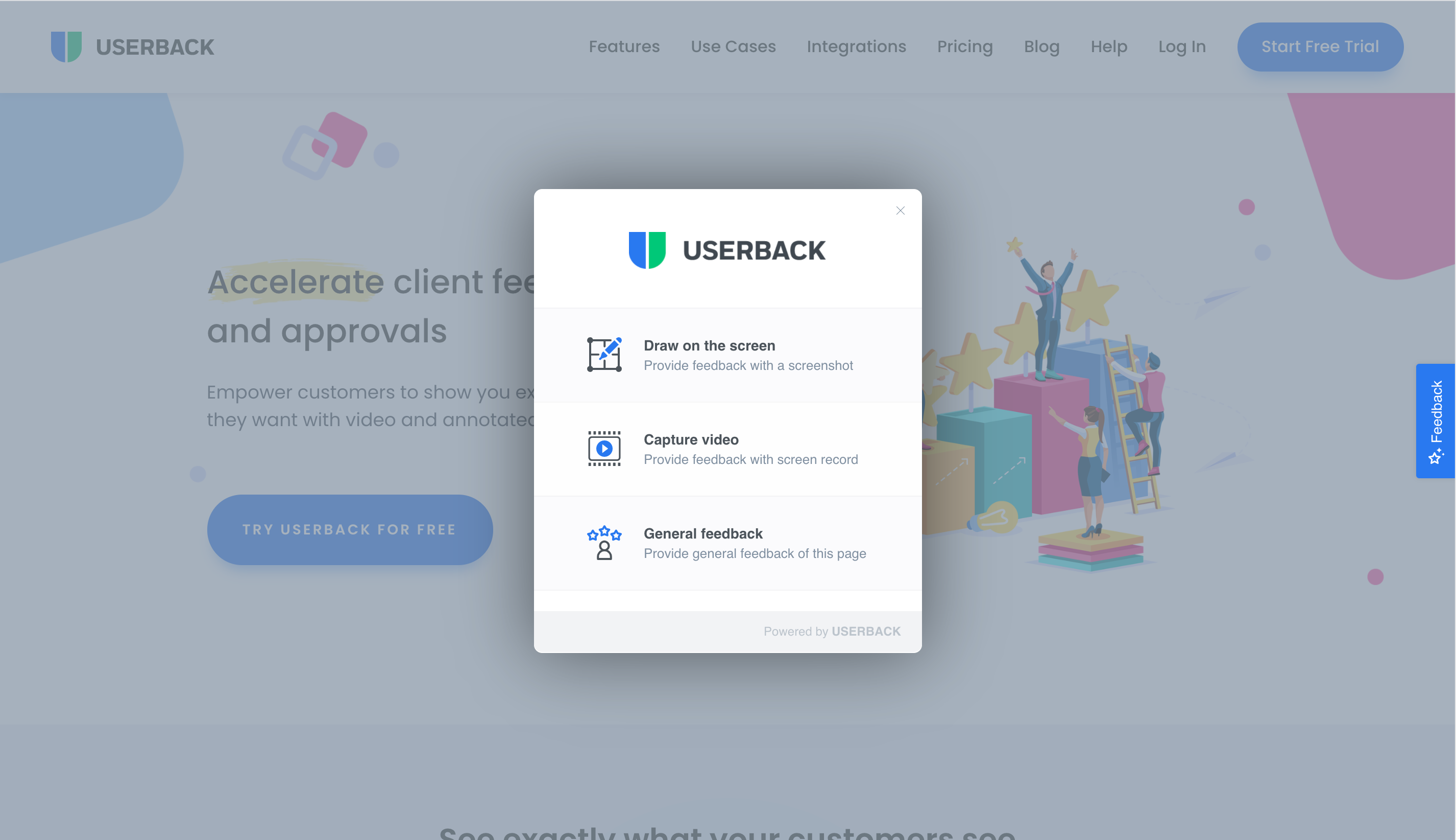 Userback Software - 1