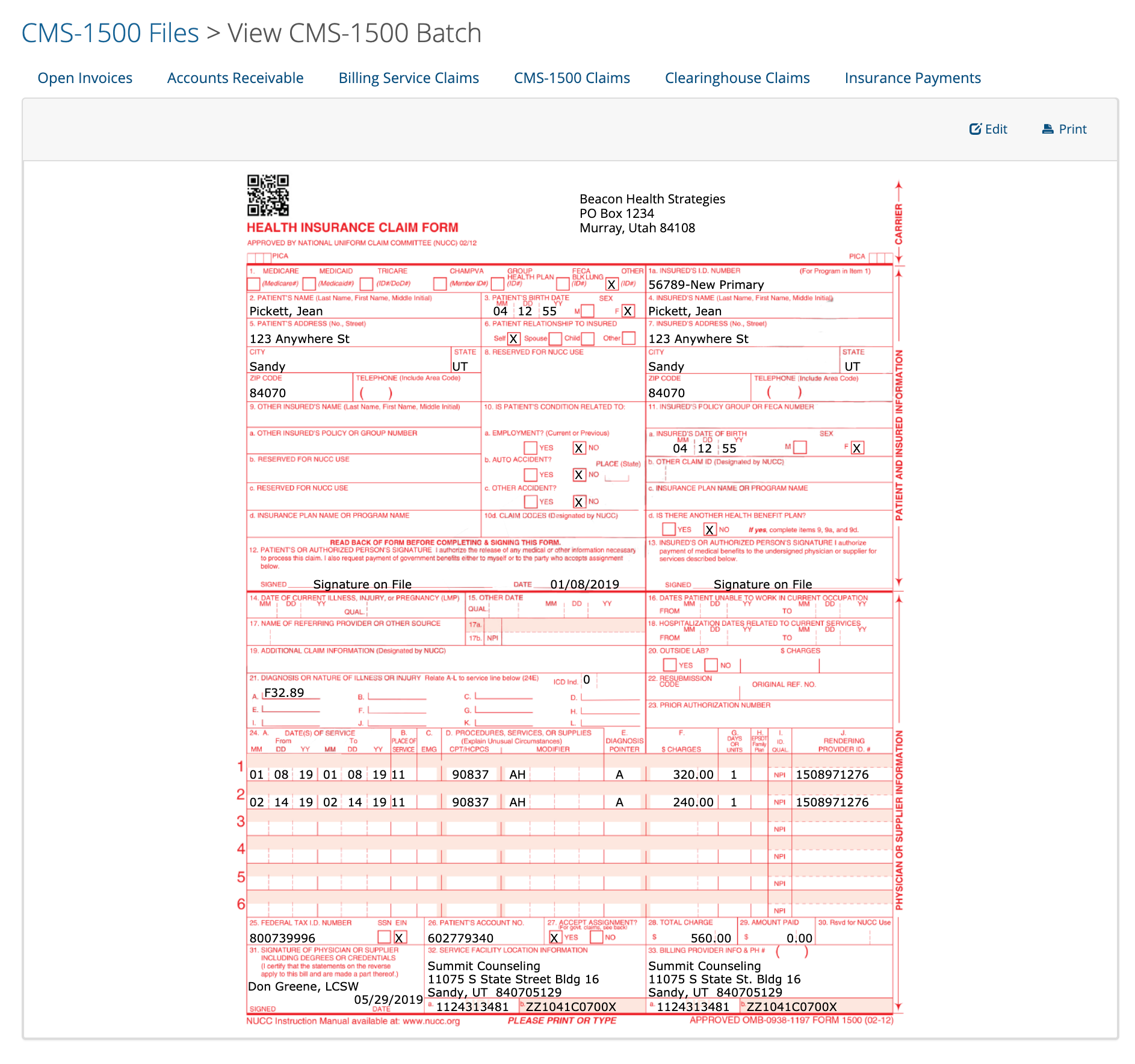 TherapyMate Software - 7