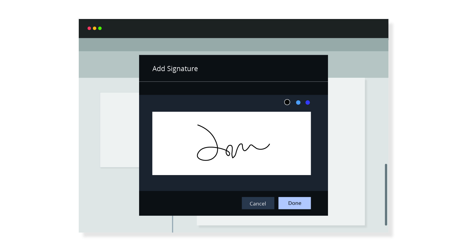 Read & Sign screenshot: read&sign digital signatures