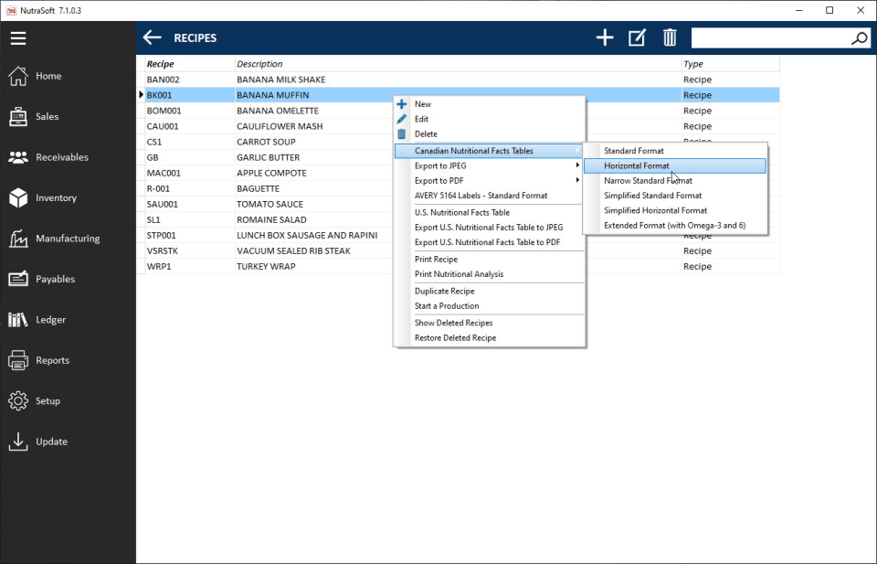 NutraSoft Software - 4
