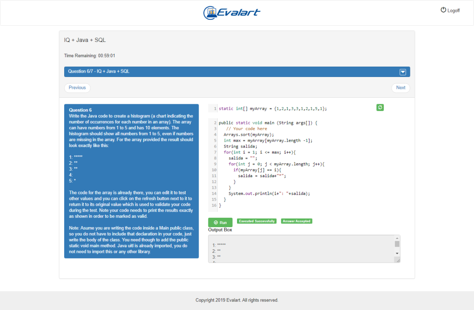 Evalart Software - 4