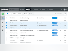 Pipedrive Software - Pipedrive manage email communications - thumbnail
