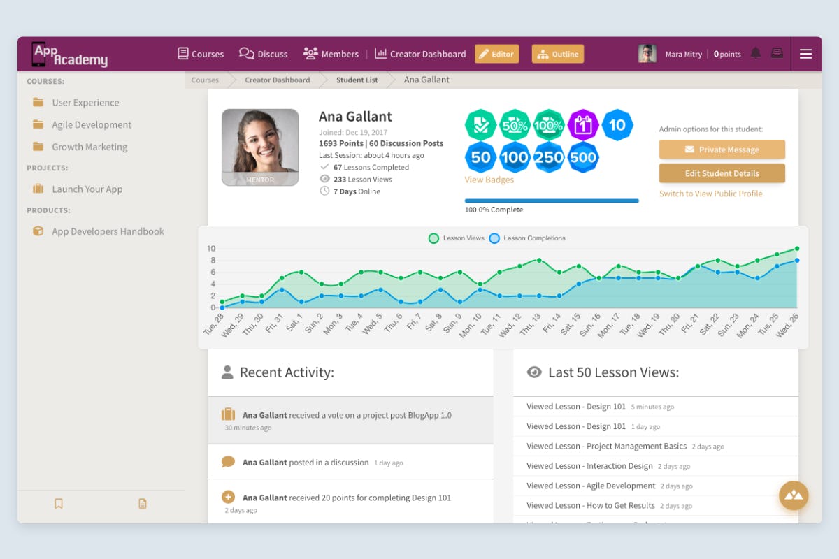 Heights Platform Software - Student Analytics