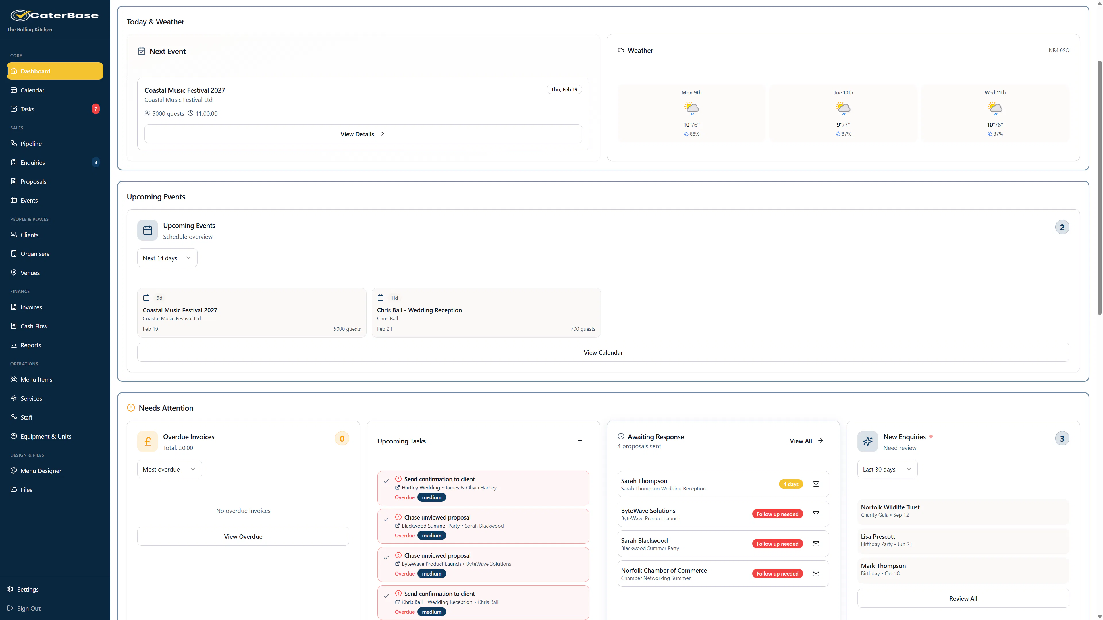 caterease features overview Images High Quality Grahic CaterBase Pricing, Reviews & Features - Capterra Canada 2026