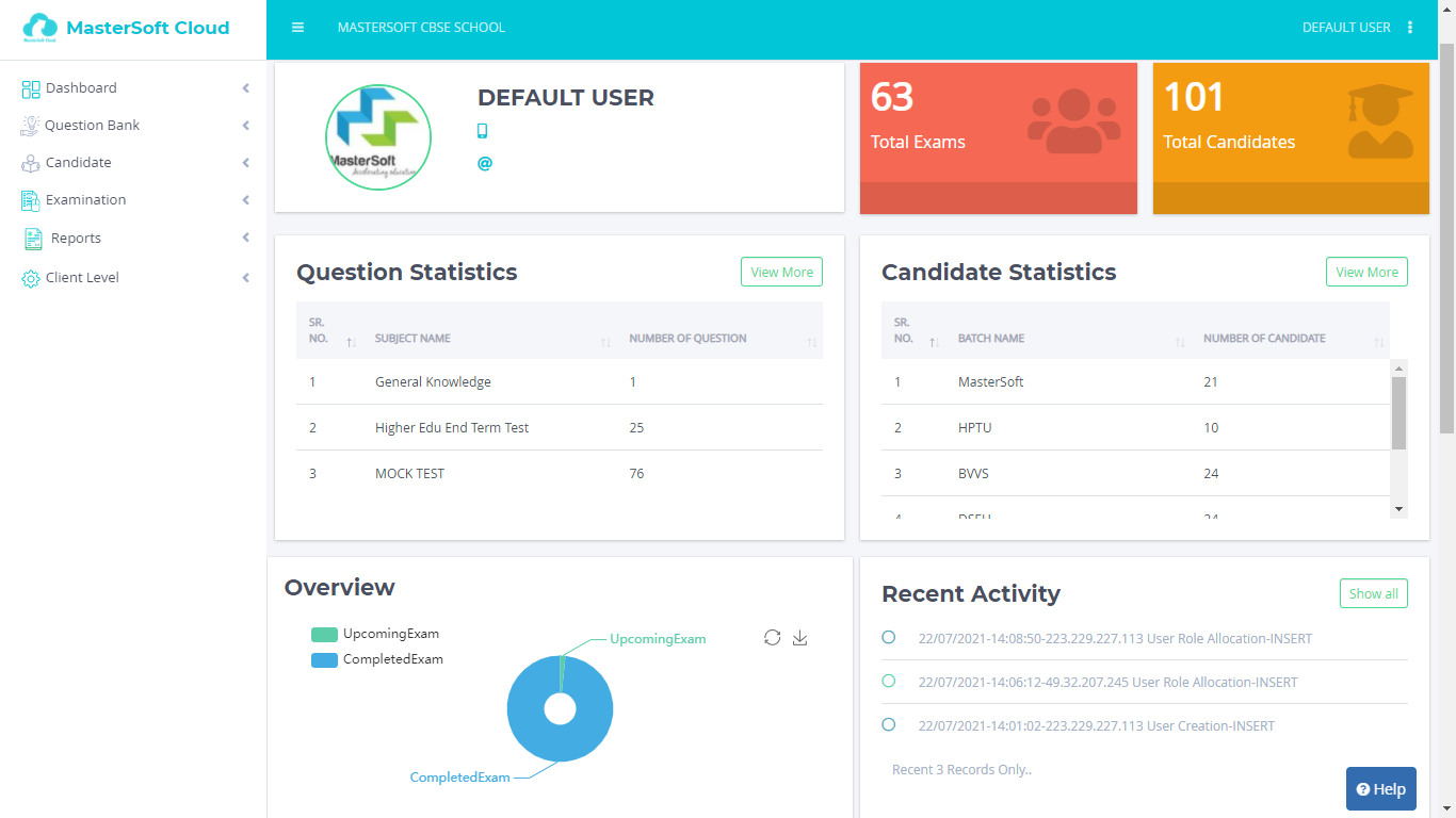MasterSoft Online Examination Software Software - 4