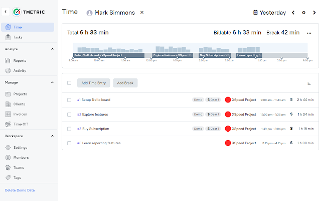 Main Interface