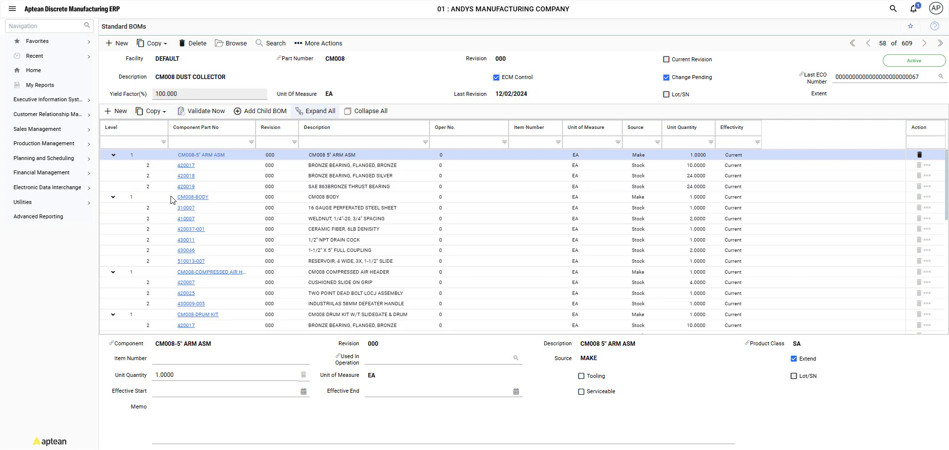 Aptean Discrete Manufacturing ERP Made2Manage Edition Reviews, Cost ...