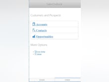 SalesOutlook CRM Software - Download the Outlook CRM mobile app from the Apple App store or Google Play Store.