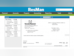 ResMan Software - Invoices - thumbnail