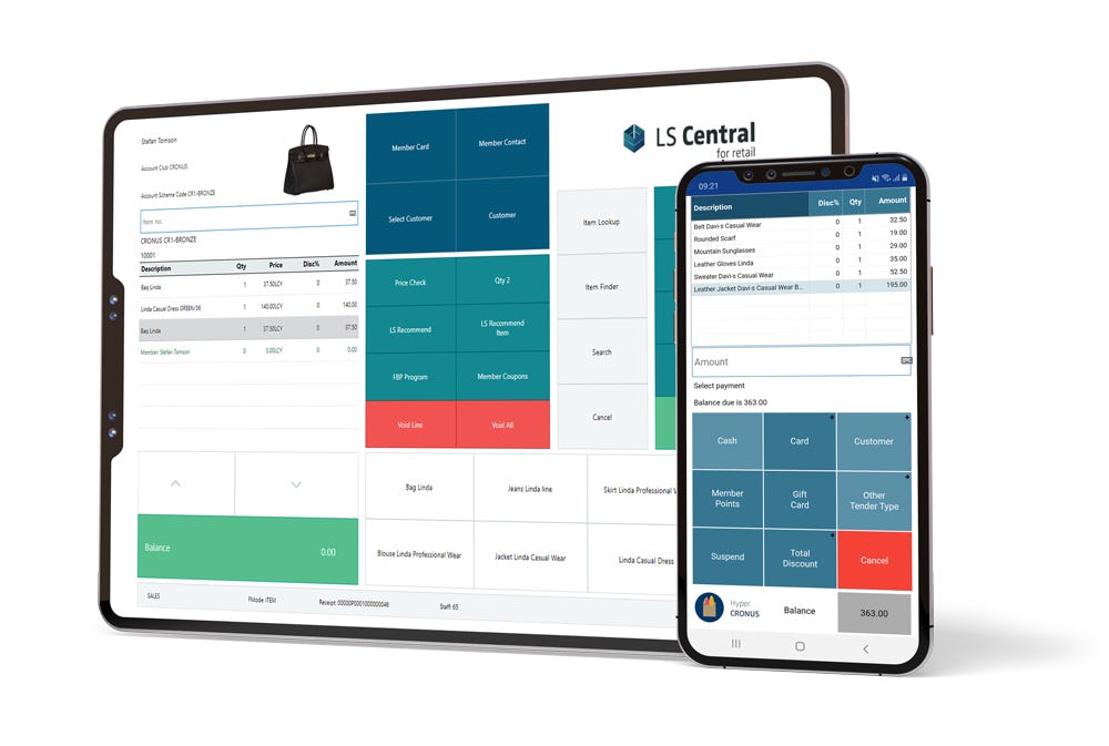 LS Central Software - Full omni-channel experience