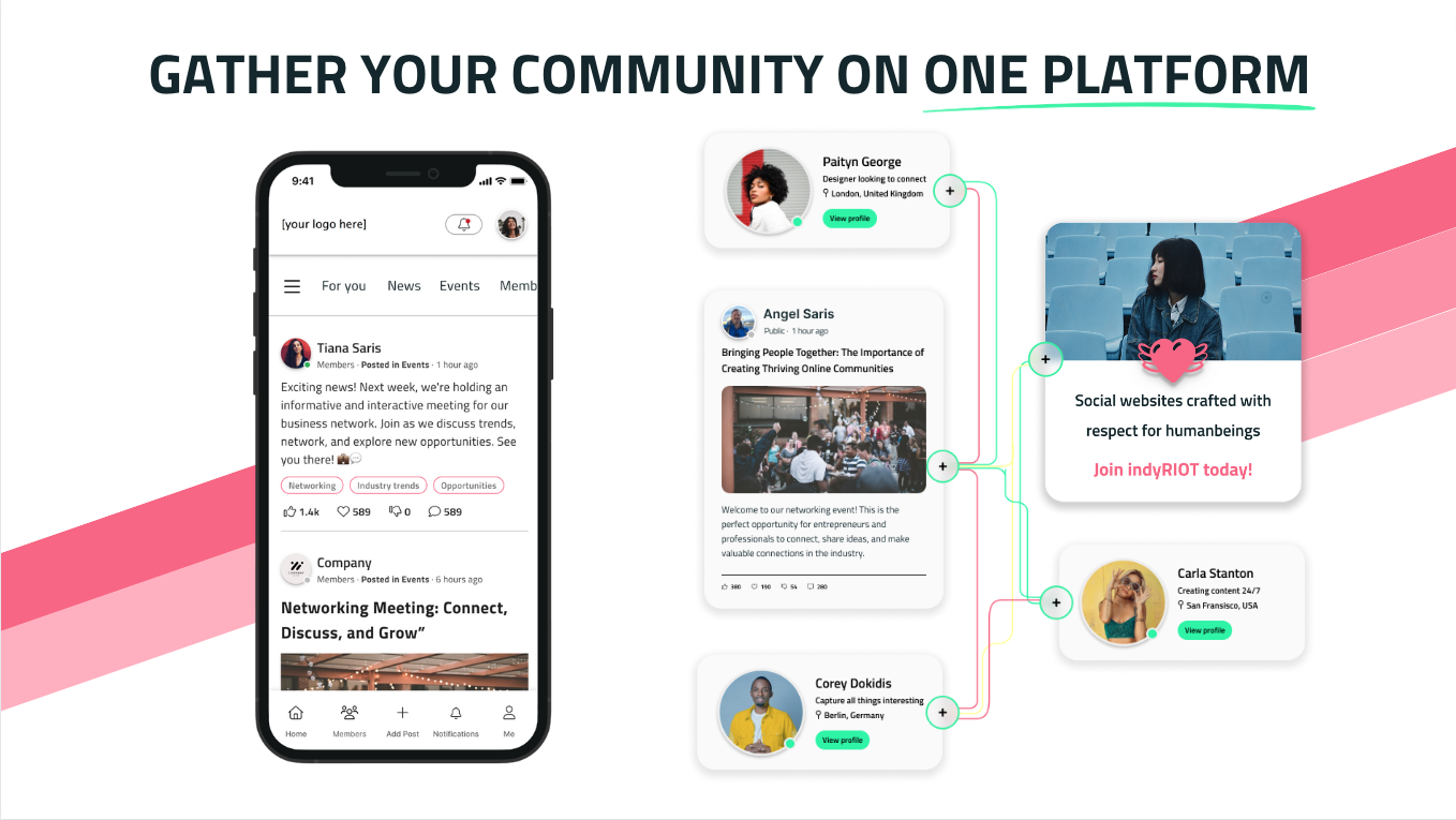 Gather your community in one place