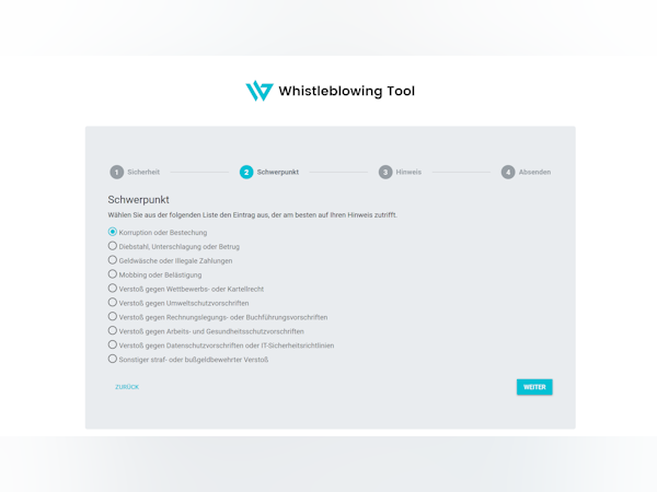 Whistleblowing Tool Software - 2