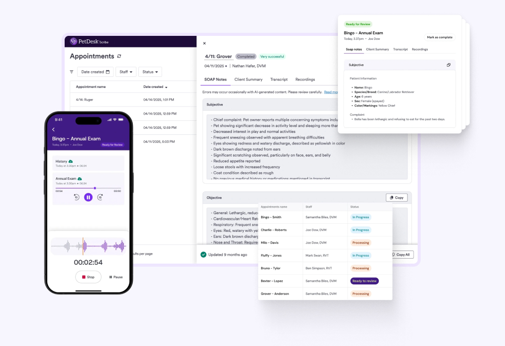 PetDesk Software - 4