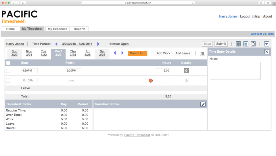 Pacific Timesheet Pricing, Reviews & Features Capterra Canada 2024