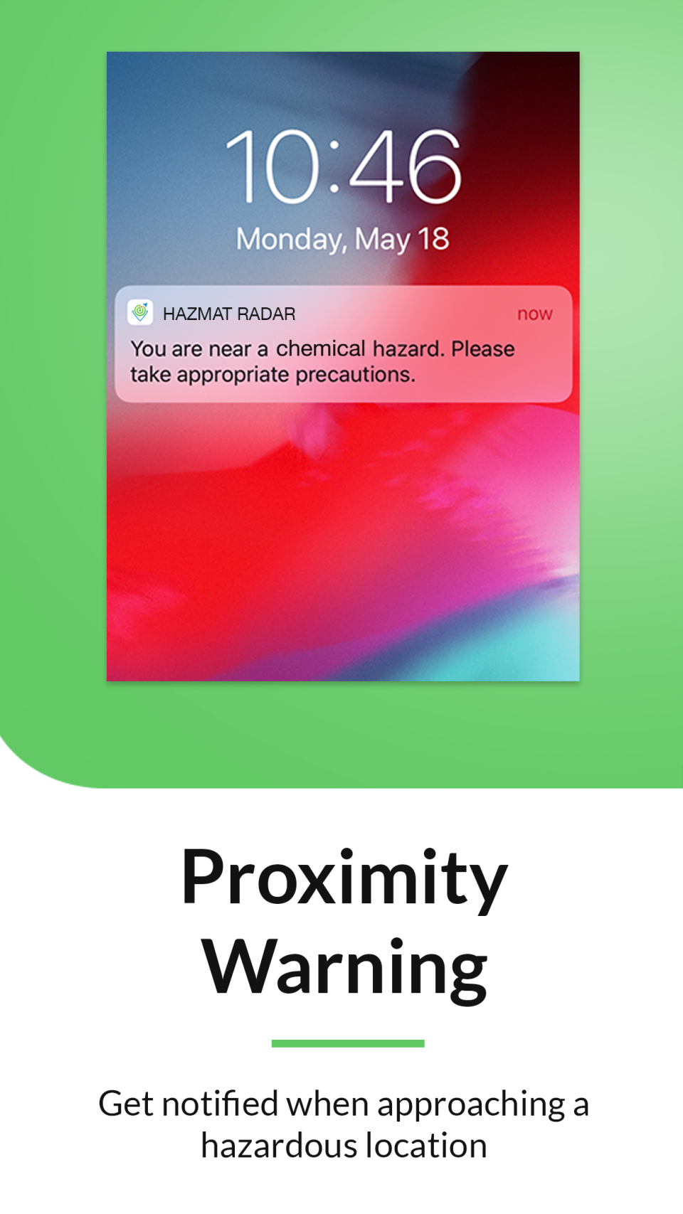 Proximity warning tool