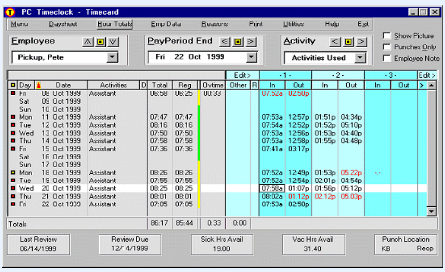 PC Timeclock Pricing, Reviews & Features Capterra Canada 2023