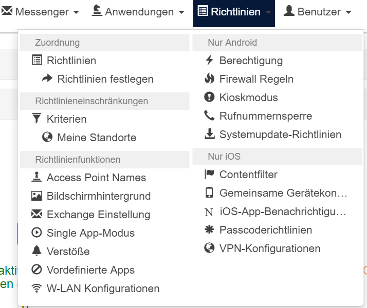 MobiVisor Software - 3