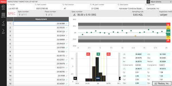 1factory Manufacturing Quality Reviews, Demo & Pricing - 2022
