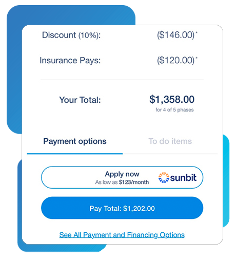 Zuub & Sunbit partner to offer easy and affordable patient financing.