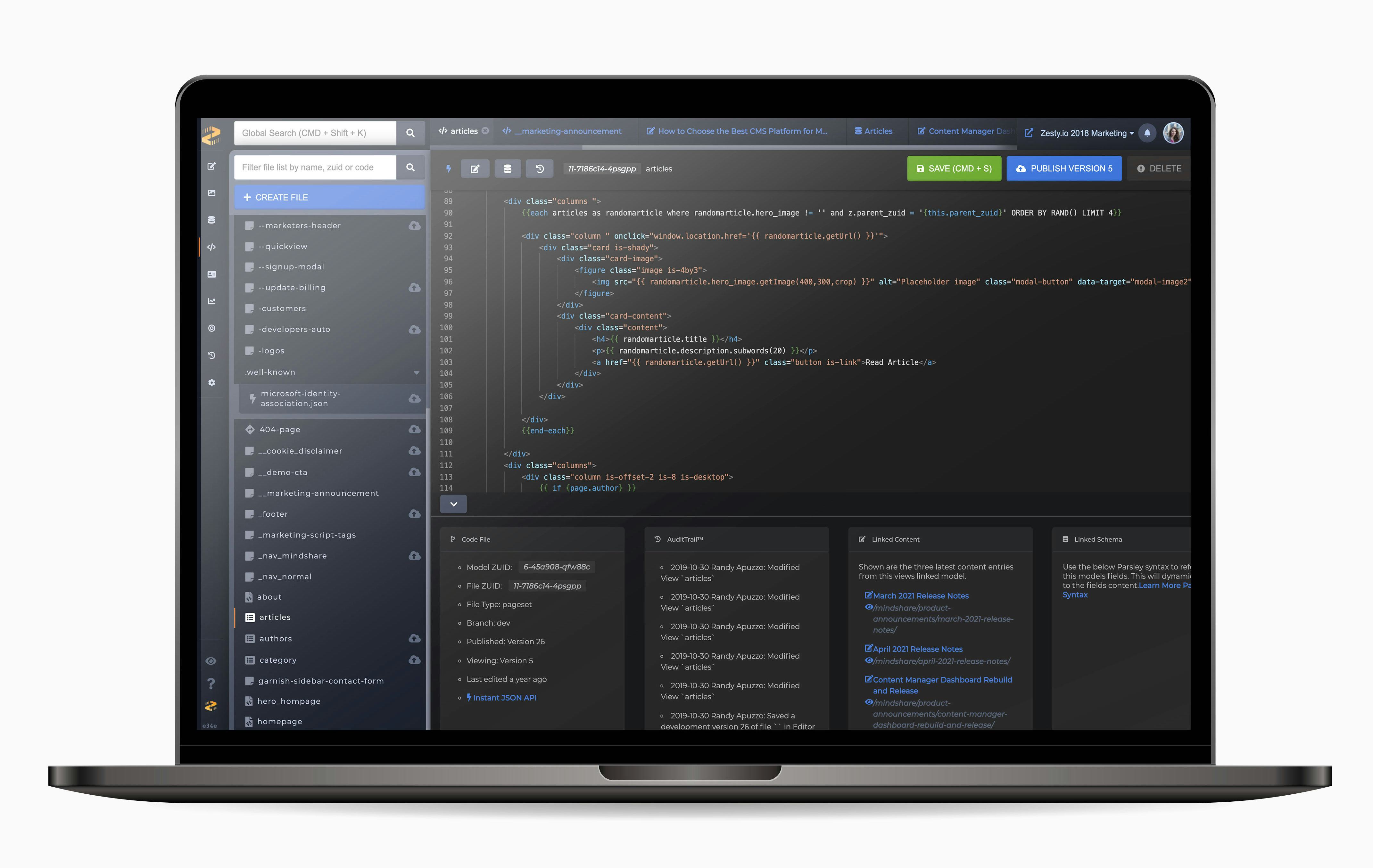 Zesty.io Logiciel - 5