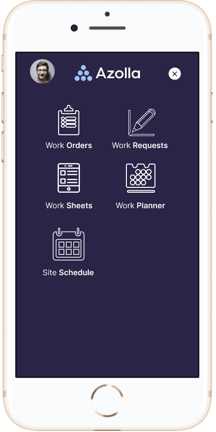 Azolla screenshot: Azolla Home Screen