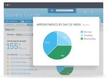 Booker Software - Booker lets you access appointments reports