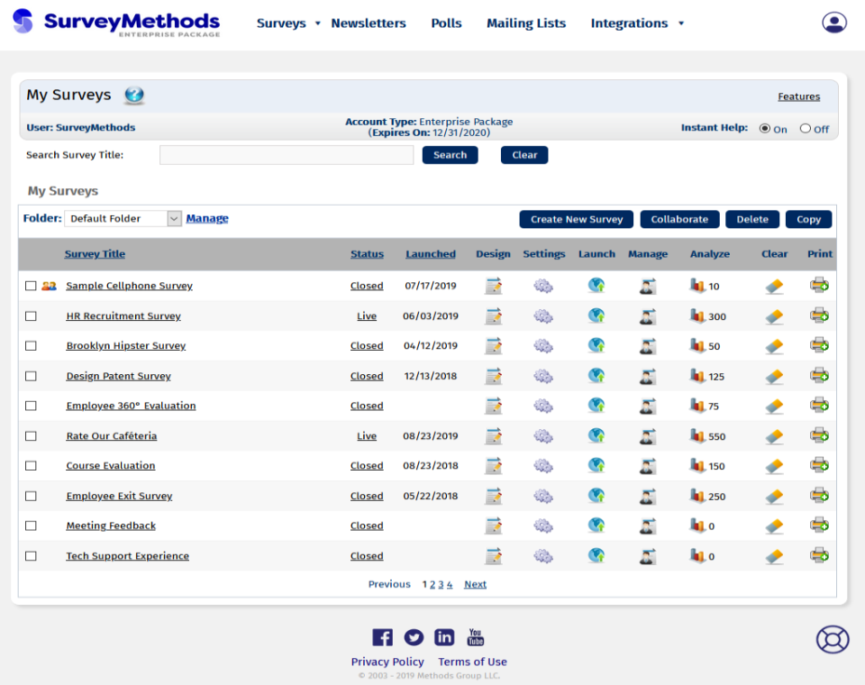 SurveyMethods 소프트웨어 - 2