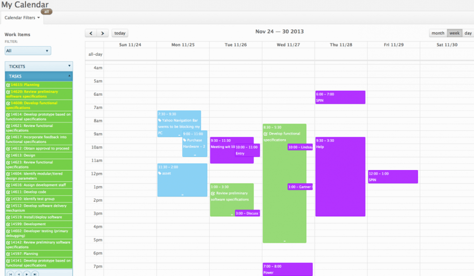 User calendar helps your IT resources schedule their ticket, task, and projects assigned. The calendar will sync Outlook 365 calendar when you deploy the Azure AD Connect service.
