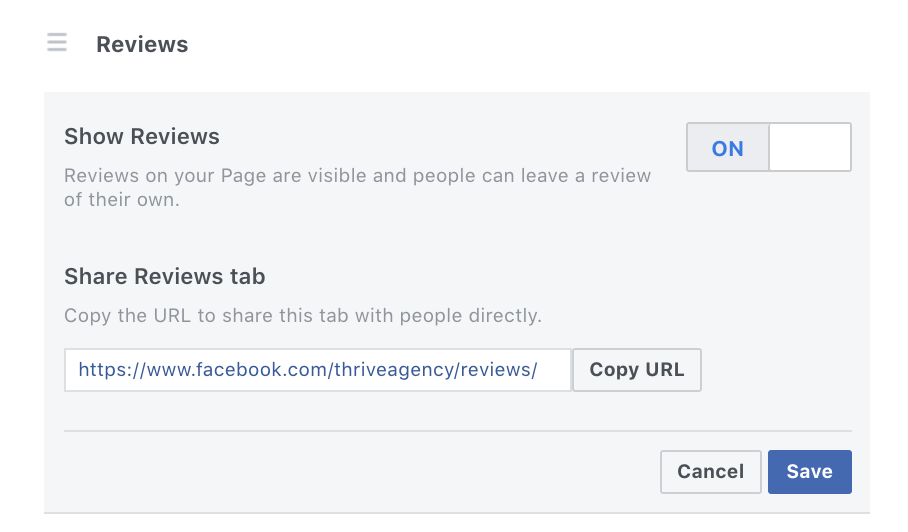 Rize Reviews social sharing screenshot