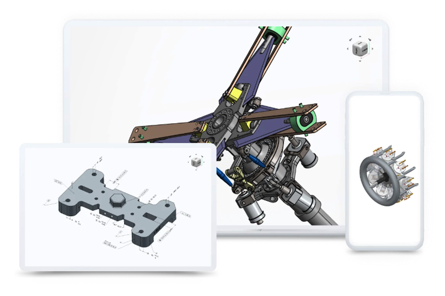 CAD Exchanger screenshot: Import / export 3D files – Read and write Solidworks, STEP, JT, STL and 30+ other 3D formats.